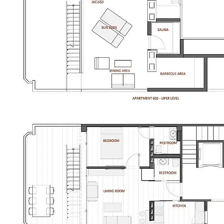 Lujoso ático Gran Terraza Solarium Privado Jacuzzi Sauna Apartamento *